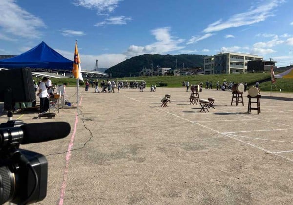 運動会ビデオ撮影