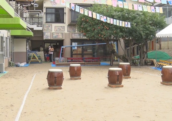 運動会ビデオ撮影