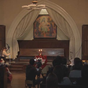 クリスマス礼拝 ビデオ撮影