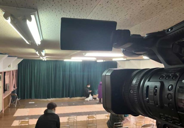 生活発表会 ビデオ撮影