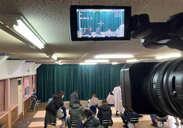 音楽発表会 ビデオ撮影