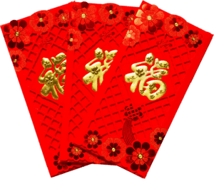 Hong Bao, Glückstaschen, Geldgeschenke